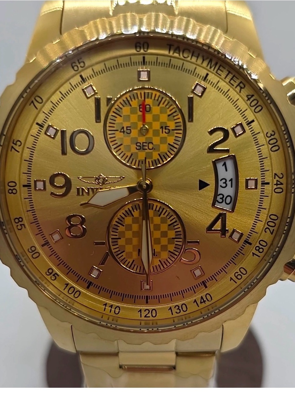 Invicta Specialty Veloquence Men's Watch - 47mm, Gold (69792)
